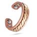 EnerCoppeX Copper Magnetic Ring for Women Lymphatic Drainage Adjustable Ring 3500 Gauss Magnet (CPR-2028RG)
