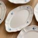 Serving Plates Swallow Embossed Dining Plate Vintage Tableware Solid Simple Fish Plate Household Kitchen Restaurant Ceramic Dining Plate Oval Fish Plate for Appetizer Dinner and Desserts (Size : M Medium - Buy Online on GoSupps.com