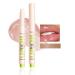 Clear Shimmer Glitter Lip Gloss Lip Oil Slick Click Gloss Tinted Solid Lipgloss Moisturizing Lightweight Buildable Lip Balm Plumping Lip Gloss for Women Girls Long-Lasting Dry Lip Care 05 #05