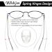 Polygon Blue Light Blocking Glasses for Women & Men | Retro Octagon Square Non-Prescription Metal Frame Eyeglasses A1 Gold 50mm - Shop Internationally - Buy Online on GoSupps.com