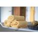 Zollner 10 Set Soft Cotton Washcloths - 30x30 cm Yellow Hotel Quality Towel with Hanger - Strong & Washable up to 60 C - Ideal for Home & Travel - Buy Online on GoSupps.com