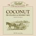 Rawleigh Coconut Pie Filling & Dessert Mix: 16 oz / 454g - Pack of 6 454 g (Pack of 6) - Buy Online on GoSupps.com