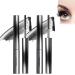 Vervaci Iron Rod Mascara Vervaci Mascara Novafy Iron Wand Mascara Sobrastro Iron Wand Mascara 3D Curling Eyelash Iron Mascara Metal Rod Mascara Waterproof Long Lasting No Clumping (2PCS-black)