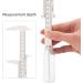 ANKROYU 10PCS Eyebrow Stencil Microblading Ruler Eyebrow Shaping Stencil Ruler Double Scale Sliding Eyebrow Measuring Ruler for Home - Buy Online on GoSupps.com