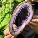 Natural Crystal Rough Amethyst Stone 275G Natural Amethyst geode Quartz Cluster - Buy Online on GoSupps.com