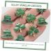 EXCEART Earrings 20 pcs Shamrock Ornament Novel Four- Shape Keychain Sequins Bead Alloy Making Home Green - Buy Online on GoSupps.com