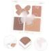Baluue 3pcs Eyeshadow Palettes Pink Plastic Eye Makeup Plate Eye Shadow Palette Eye Shadow 6.50X6.50X1.00CMx3pcs Multix3pcs - Buy Online on GoSupps.com
