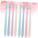 Minkissy Travel Toothbrush Set - 8 Pieces with Caps | Portable & Compact Toothbrushes for International Shipping - Buy Online on GoSupps.com
