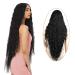 FORCUTEU 38” Long Black Wig for Women Long Curly Wig Black Long Curly Wig Super Long Black Water Wavy Wig Soft Wavy Fluffy Curly Wig (Black)…
