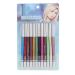Natudeco 12 Colors Eyeliner Pencil Eye Shadow Pencil Waterproof Long Lasting Gel Eyeliner Eye Makeup with Ultra-Fine Tip