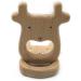 Wendysun 3pcs Cartoon Animal Cattle Teether Set - Natural Wood Baby Teething Toy - Buy Online on GoSupps.com