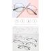 Flydo Women's Blue Light Filter Glasses - Stylish Rose Gold for Computer TV and Gaming - Buy Online on GoSupps.com