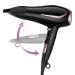 Hair Dryer for Women Men Travel Powerful 2200W with Nozzle Foldable Ionic