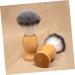 Healeeved 2-Piece Wooden Handle Shaving Brush Set for Men - Premium Beard & Hairdressing Accessories - International Shipping Available - Buy Online on GoSupps.com