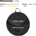 Triwonder MTB Impeller Pocket 27.5/29 Inch | Lightweight Waterproof Bike Carrier Bag | 2-Piece Set for Easy Bicycle Transport - Buy Online on GoSupps.com