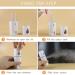Nano Facial Mister Portable Mist Sprayer with Mirror | USB Rechargeable | White - Buy Online on GoSupps.com