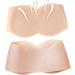 Icever Silicone False Breast Shapes - Realistic Gel-Filled Prostheses for Crossdresser Cosplay & Transgender Mastectomy - Size L-C Cup Ivory White - Buy Online on GoSupps.com