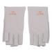 Anti UV Gloves for Gel Nail Lamp Manicure Gloves UV Protection Stretchy Breathable Fingerless Fiber Cotton Nail Lamp Gloves for Home Salon(Gray) - Buy Online on GoSupps.com