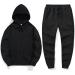 Buy Hanxiulin Men's Jogging Suit - Fashionable Training Set Hooded Jacket & Pants Black - Perfect for Sports & Leisure - Buy Online on GoSupps.com