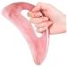 Gua Sha Stone Guasha tool for full body arch formed portable smooth resin gua Sha stone with rounded odorless pain muscle relaxation massage tools