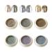 Chrome pour les ongles poudre de paillettes ongles | 6 couleurs Miroir Effet Fingernail Chrome | Shimmer Nail fournit de la poudre pour le festival les rencontres le maquillage l'Halloween 02 B