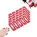 Nail Art Protector Cover 50 pieces Nail Art Protector Cover Pull off nail bands Skin Barrier Spill Proof Sticker for Salon and Household