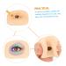 Balacoo 1 Set Makeup Practice Skin Eyeshadow Simulated Eye Makeup Skin Makeup Skin Mold Silicone Board Blank - Buy Online on GoSupps.com
