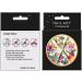 8 Wheels Metal Nail Art Decorations Colorful Mixed Metal Nail Art Nail Rhinestones 3D Shell Flower Glitters Flower Shell Beads(001) - Buy Online on GoSupps.com