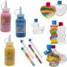 Sugar Candy Art Bottle 3-Color Kit Hands-On Activity Great for Parties Special Events DIY Arts & Crafts Party Favors (Cotton Candy Lemonade Pinapple) - Buy Online on GoSupps.com