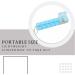7 Day Pill Box Organizer | Travel Dosset Box | Portable Medicine Storage Dispenser - 1 Time a Day | Blue - Buy Online on GoSupps.com