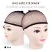 MORGLES 6pcs Black Mesh Net Wig Caps - Weaving Hair Net for Close End Fishnet Wig Cap - Buy Online on GoSupps.com