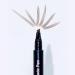 Eyebrow Pen- Eyebrow Microblading Pen Waterproof for a Non Smudge proof Brows - Microblade Eyebrow Pen for Thicker and Fuller Brows - Brow Shapers for Define Shape Eyebrows - (Bambi brown)
