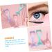 OHPHCALL 2pcs Mascara Brush Aid Eyelash Stencil for Lashes Reusable Eye Stencils Accessories 15X5.7CMx2pcs Pinkx2pcs - Buy Online on GoSupps.com