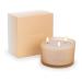 Luxury Scented Candles | Sandalwood Bergamot Jasmine Fragrance | Large 20 Oz 3 Wick Candle Jar | Long Lasting 55 Hours Burn Time | for Gifts Home Decor Spa Yoga | Non-Toxic 100% Natural Soy Wax