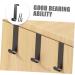 Operitacx 6pcs Door Hook Cloth Hangers Towel Shelf Nursery Wall Hook Cubicle Hooks Storage Office Metal Door - Buy Online on GoSupps.com