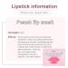 4 in 1 Peach Lip Care Kit - Exfoliator Moisturizer Hydrating Mask & Gentle Scrubs for Dry Lips | Instant Moisturizing Lip Balm - International Shipping - Buy Online on GoSupps.com