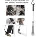 Long Handled Shoe Horn (16.3 Inch) - Metal Shoehorn for Men, Women, Kids - Extended Reach Assist for Seniors, Disabled - Dressing Aid, Sock Remover - Buy Online on GoSupps.com