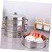 Alipis 1 Set Steamer Stainless Steel Cookware Dumpling Stainless Steel Steam Basket Vegetable Accessories - Buy Online on GoSupps.com