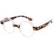 Eyekepper Round Reading Glasses Women Oprah Style Readers - Tortoise +2.50 Tortoise 2.5 Diopters