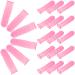 DOITOOL 100PCS Finger Cots Finger Protectors Finger Finger Covers Protection for Finger Tips Finger Sleeve Thumb Protector Fingertips Protector Thumb Cover Pink