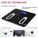 Triomph Precision Body Fat Scale - Backlit LCD Digital Bathroom Scale for Weight, Body Fat, Water, Muscle, BMI, Bone Mass & Calorie with 10 User Recognition - 400 lbs Capacity - Fat Loss Monitor - Black - Buy Online on GoSupps.com