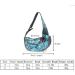 Petemoo Portable Pet Carrier - Travel Shoulder Bag for Dogs & Cats | Breathable Mesh | Blue Camouflage (Up to 2.5 kg) - Buy Online on GoSupps.com