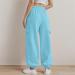 Sport Pants for Women Running Joggers Causal Yoga Gym Sweatpants Comfy Tapered Leg Trouser Jogging Bottoms Lounge Wear XL 3030-djufh-3-lightblue - Buy Online on GoSupps.com