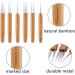 Dreadlock Crochet Needle Set - 6 Hooks with Interlocking Tool and Case - Buy Online on GoSupps.com