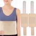 Alongen castor oil pack for waist reusable castor oil wraps with adjustable straps soft comfortable waist oil pack for liver detoxification constipation muscle pain