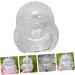 Happyyami 2pcs Peach Growth Vegetable Growing Clear Fruits Fruit Growing Melon Stereotypes 12x10cmx2pcs As Shownx2pcs - Buy Online on GoSupps.com