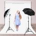 LimoStudio Case of 2  40" Double Layer Black & Silver Photo Studio Umbrella Photo Video Reflector  LMS127 - Buy Online on GoSupps.com
