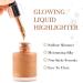 Erinde Liquid Highlighter 06 - Shimmering Face & Body Illuminator, Waterproof Glitter Makeup for Non-Sticky Glow - Buy Online on GoSupps.com