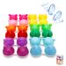 12-pack contact lens container cute portable cosmetic contact lens container storage box storage set for trips outlets outdoors holidays festivals celebrations