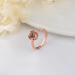 Custom Photo Projector Ring | Personalized Crown-Shaped Engagement & Anniversary Ring for Women - Rose Gold - Buy Online on GoSupps.com